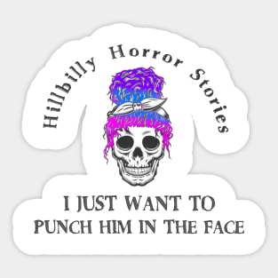 Punch Him In The Face Sticker